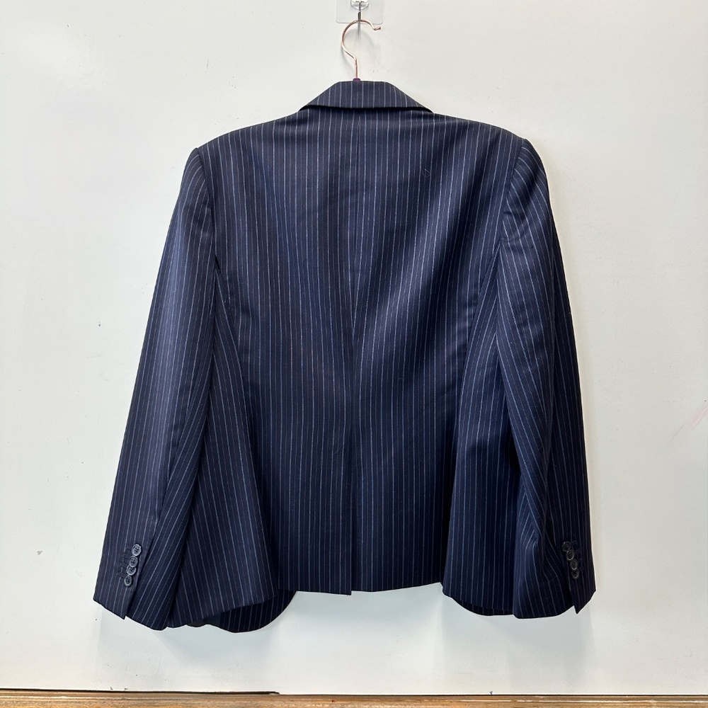 Brooks Brothers 346 Women's Pinstripe Lined Wool SUIT Caroline Fit Size 14 / 16 - Picture 9 of 16